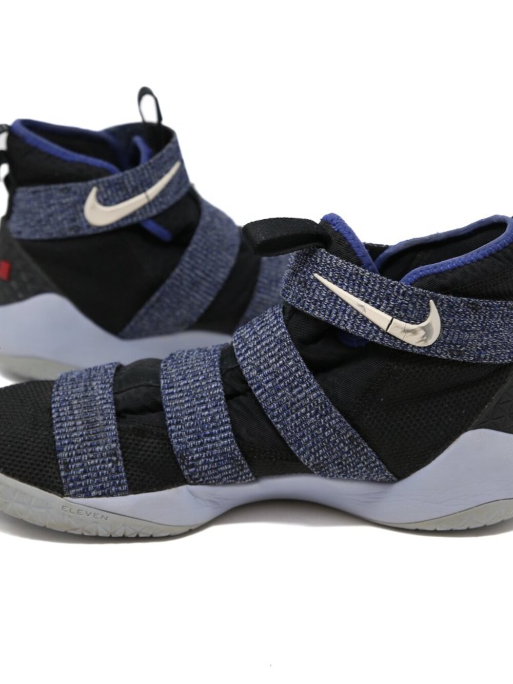 Size 12 Nike LeBron Zoom Soldier 11 Blue Mens Basketball Shoes 897644-005 - Picture 2 of 10